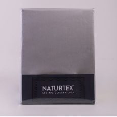 Naturtex - ESTADIO pamut-szatén ágyneműhuzat - sötétszürke - 3 részes