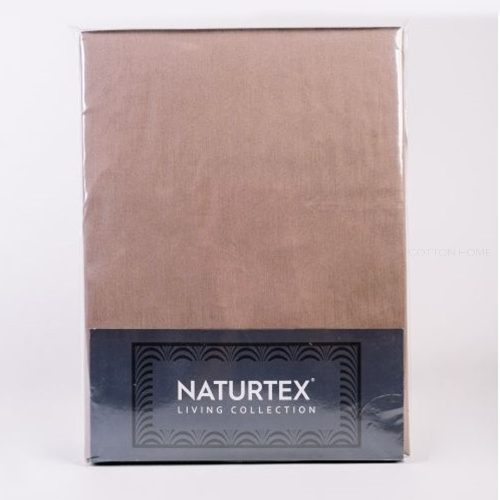 Naturtex - RICCIO pamut-szatén ágyneműhuzat - középbarna - 3 részes