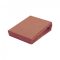 ELY Gumis jersey lepedő - terracotta- 100 x 200 cm