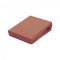 ELY Gumis jersey lepedő - terracotta- 200 x 200 cm
