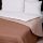 NATURTEX Laura kétoldalas ágytakaró - barna-drapp - 140x240 cm