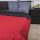 NATURTEX EMILY ágytakaró - piros-fekete - 235x250 cm