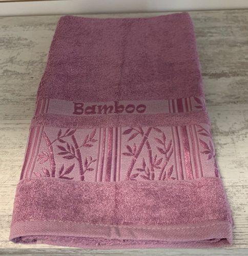 BAMBOO ORGANIC törölköző (lila) 70x140 cm