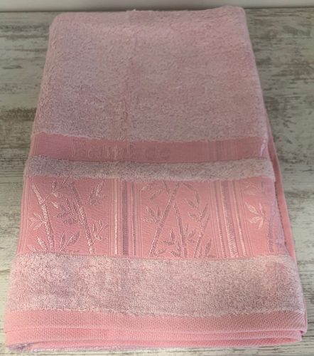 BAMBOO ORGANIC törölköző (rózsaszín) 70x140 cm